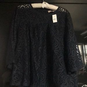 Lace blouse.  NWT